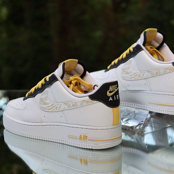 Nike Air Force 1 Low Gold Links Zebra Print - Picture 13 of 15